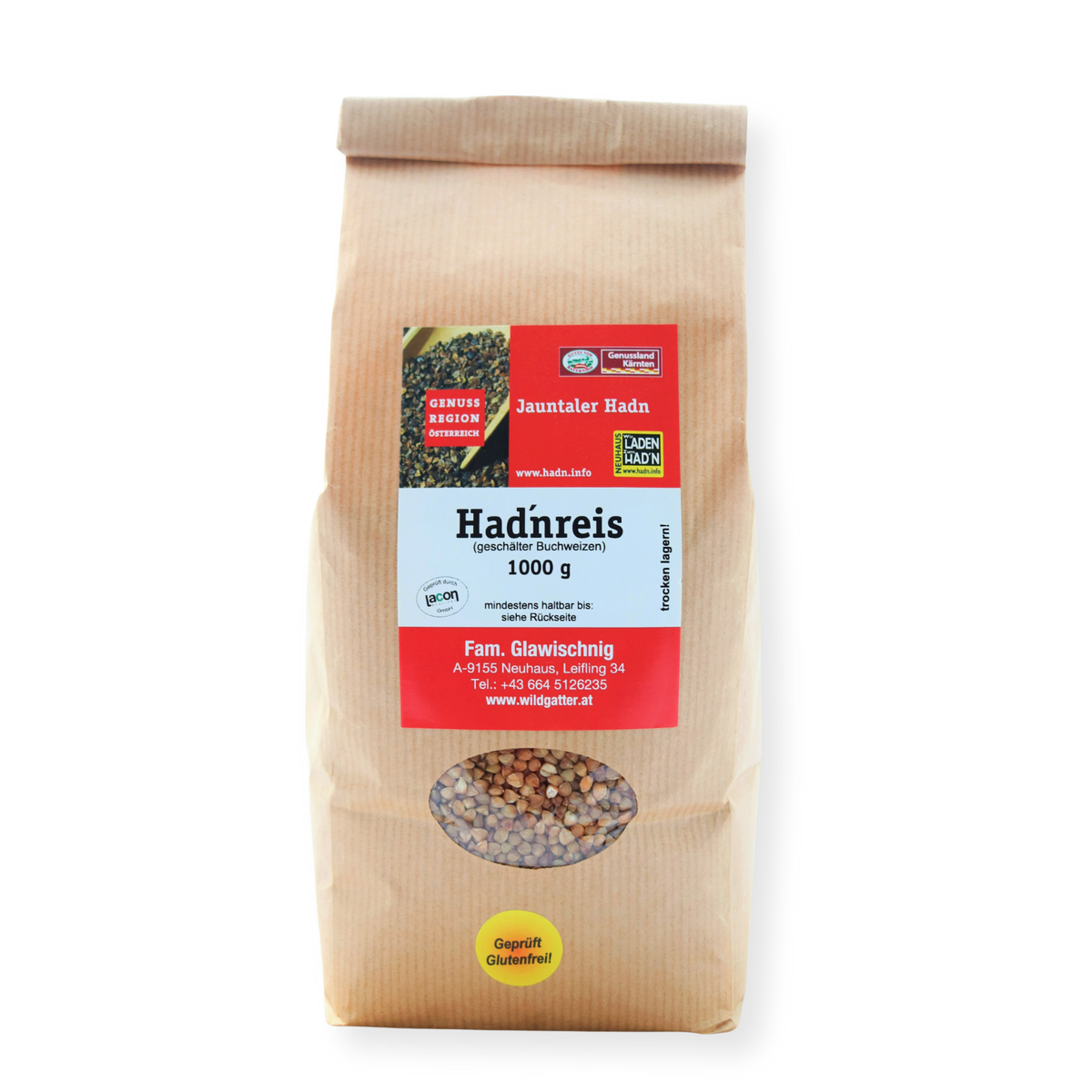 Hadnreis 1000g