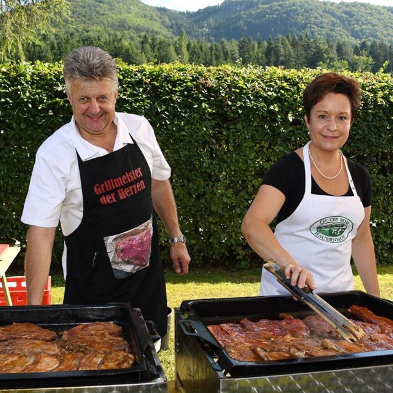 Hanno und Gerlinde Glawischnig - Schloss Leifling